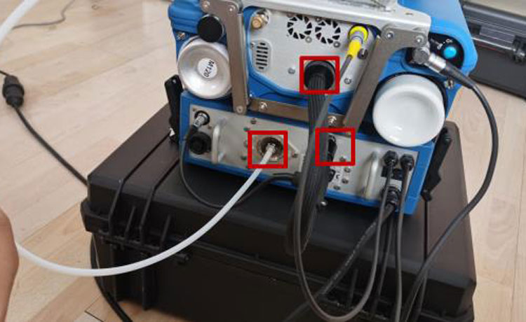 非甲烷总烃检测仪连接步骤