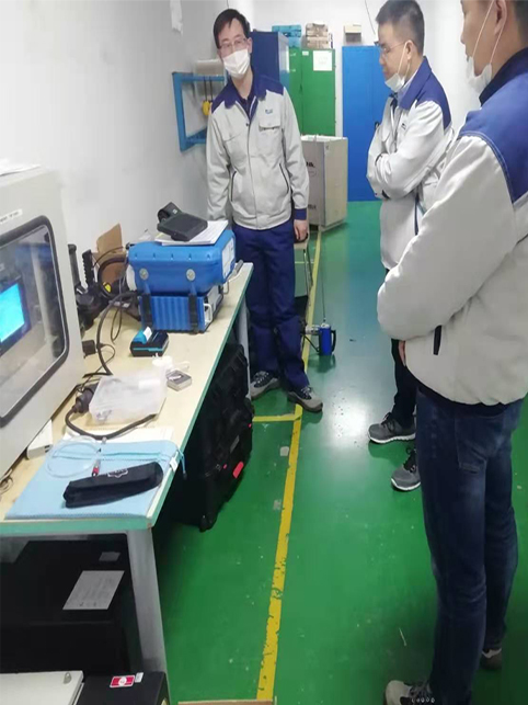 斗山电子（常熟）有限公司PF-300测试仪验收培训-青岛环控设备